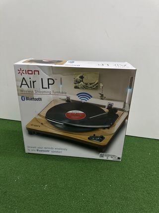 ion Air LP - Tocadiscos Bluetooth Marrón