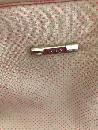 Bolso Tous beige y rosa