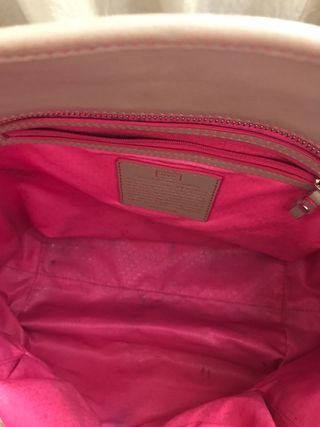 Bolso Tous beige y rosa