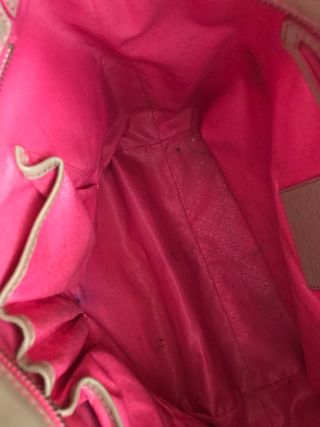 Bolso Tous beige y rosa