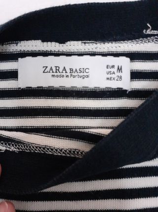 Camiseta Zara rayas M