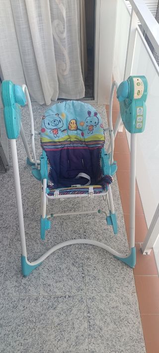 Columpio bebé mecedora eléctrica 