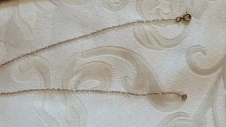 Collana Vintage con Pendente Floreale