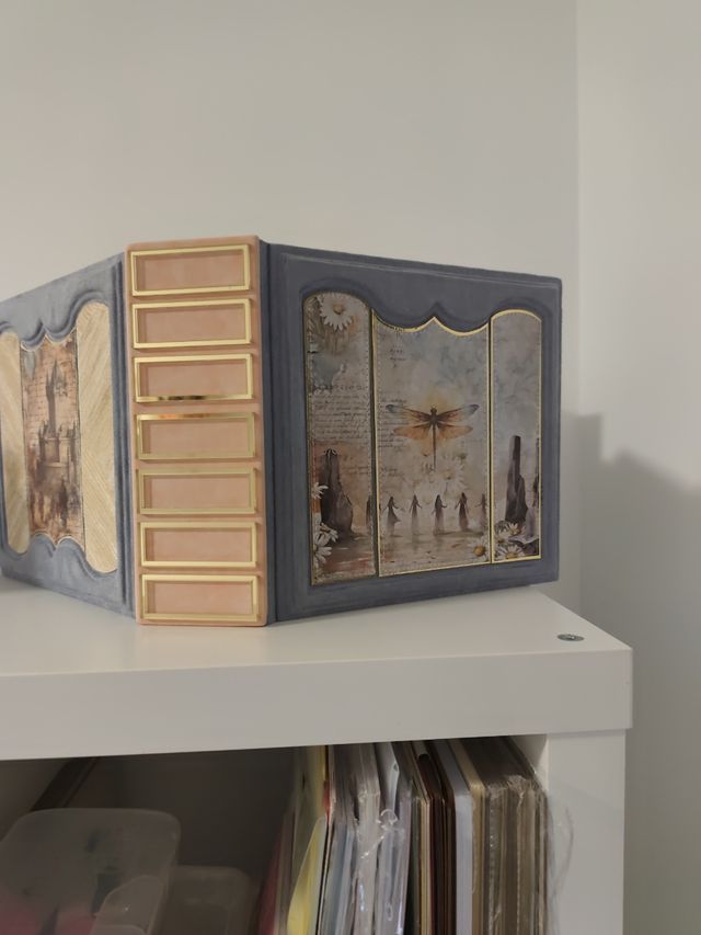 Álbum scrapbook artesanal