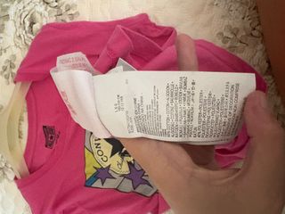 Maglia Converse Bambina Pink Tg.12