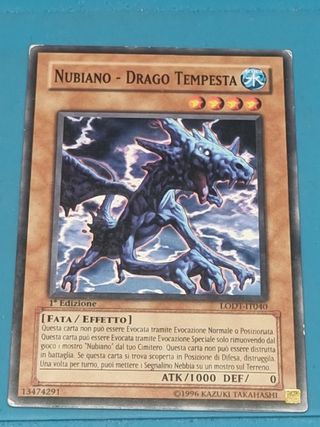Yu-Gi-Oh! Carta Nubiano - Drago Tempesta LODT-IT04