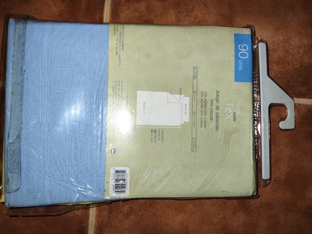 Sábanas 90cm - Amarillo y Azul