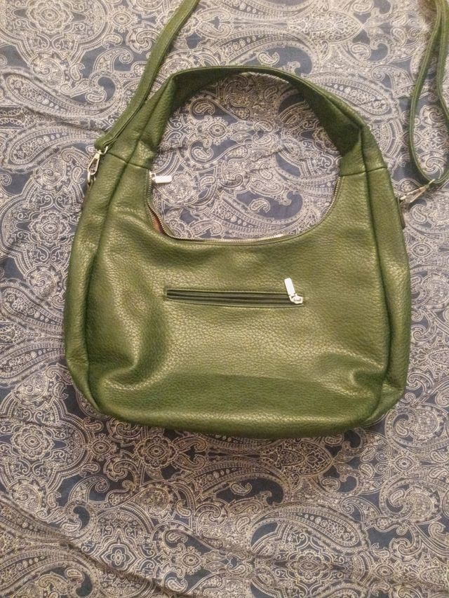 Borsa a spalla verde