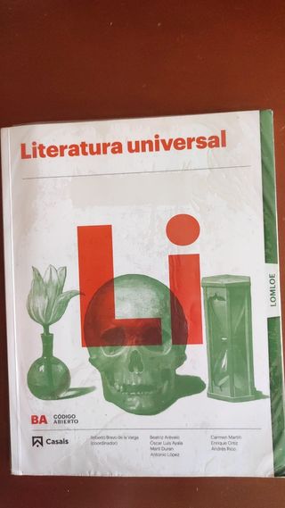 Literatura Universal 1 BA LOMLOE