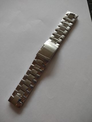 Correa de reloj acero Fossil nueva