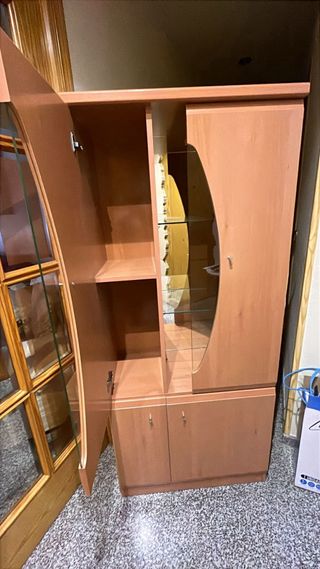 Vitrina madera - Mueble salón