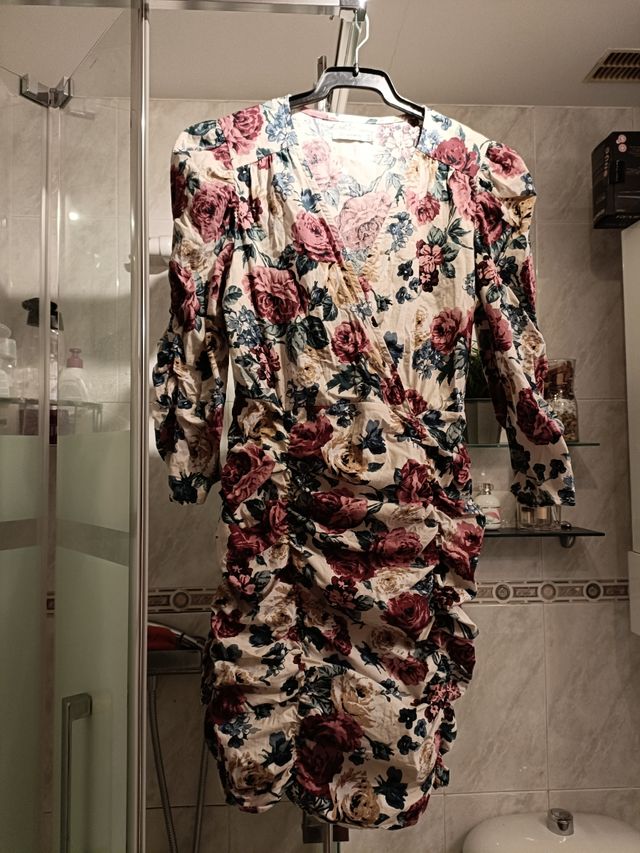 Vestido floral multicolor