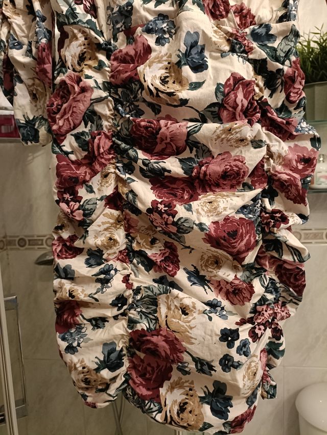 Vestido floral multicolor