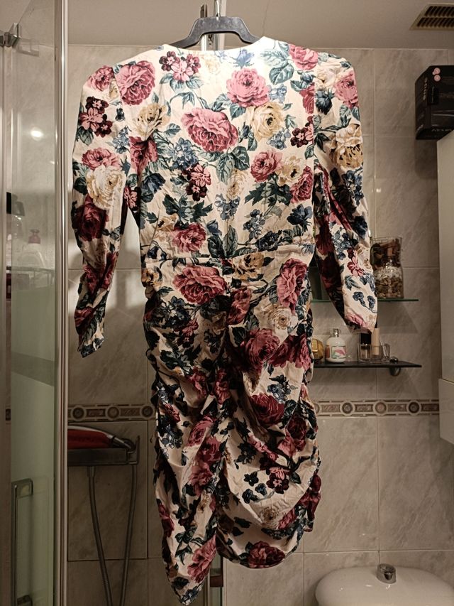 Vestido floral multicolor