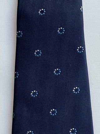 Corbata El Dique Flotante azul