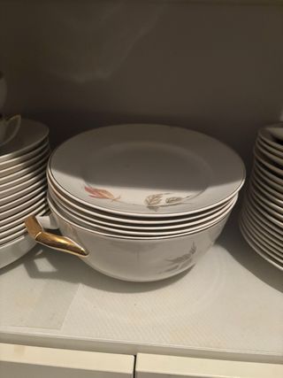 Vajilla San Claudio Oviedo - 22 piezas