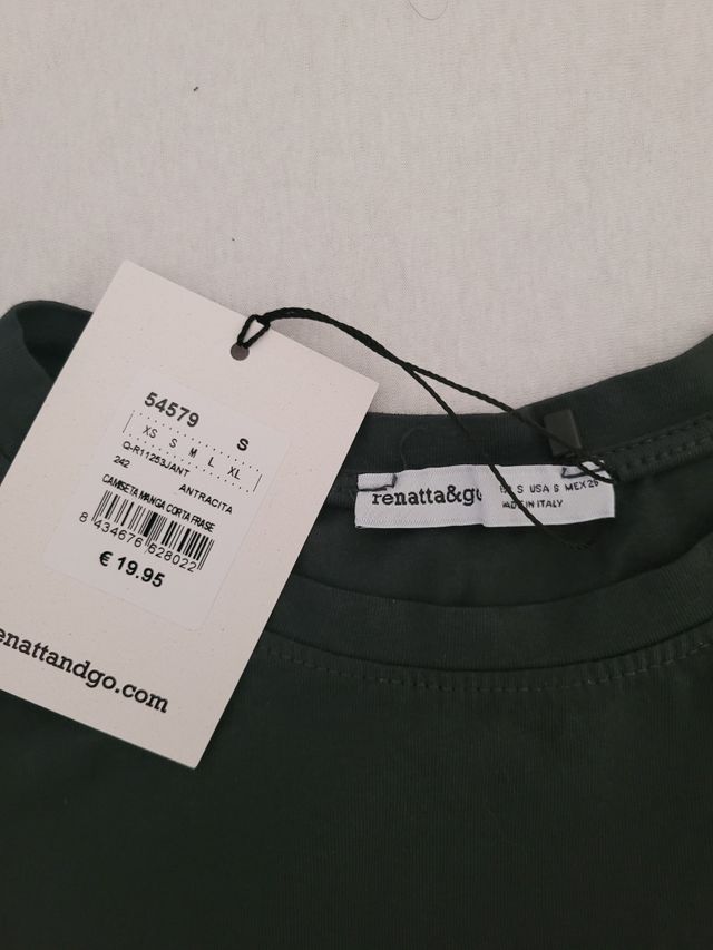 Camiseta renatta&go negra - Talla S