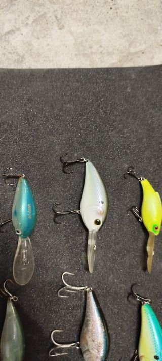 9 Señuelos de Pesca Crackbay