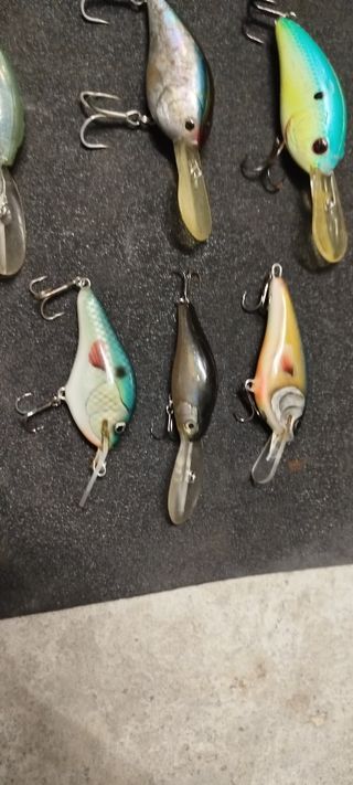 9 Señuelos de Pesca Crackbay