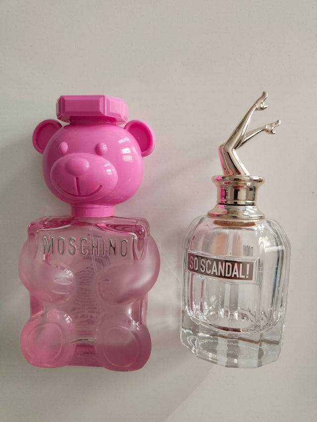 4 Profumi vuoti JPG & Moschino