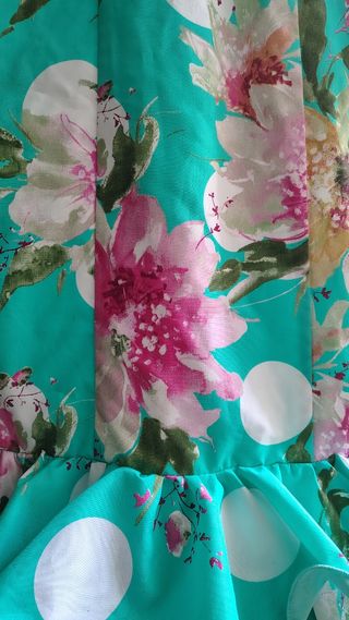 Traje Flamenca mujer turquesa