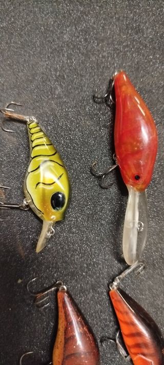 4 Señuelos de Pesca Crackbay