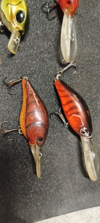 4 Señuelos de Pesca Crackbay