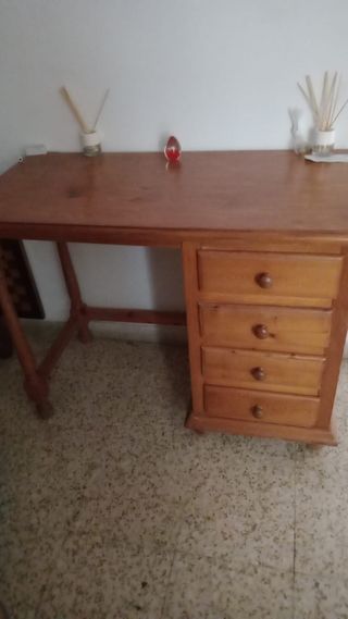 Mesa escritorio madera - marrón