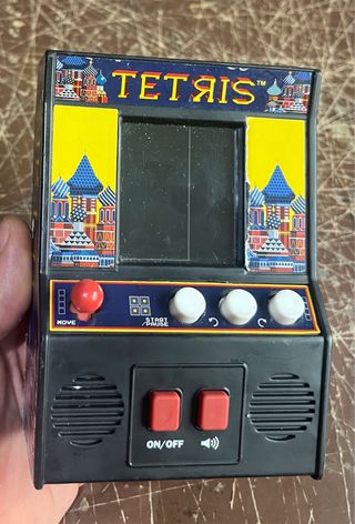 Mini máquina arcade Tetris 