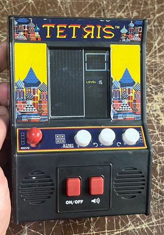 Mini máquina arcade Tetris 