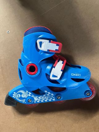 Patines Oxelo azules, talla 26-28