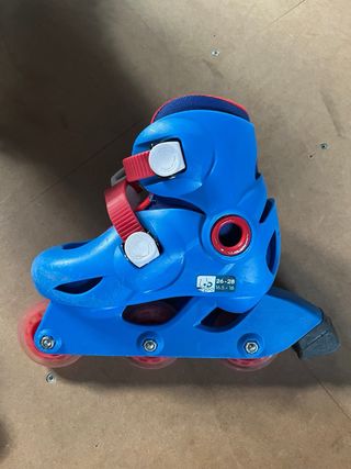 Patines Oxelo azules, talla 26-28