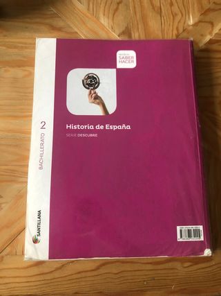 Libro Historia De España, 2° Bachillerato