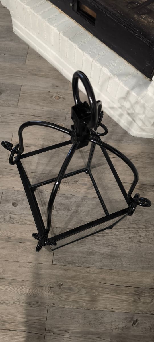 ✅Lampara bodega antigua de hierro forjado✅