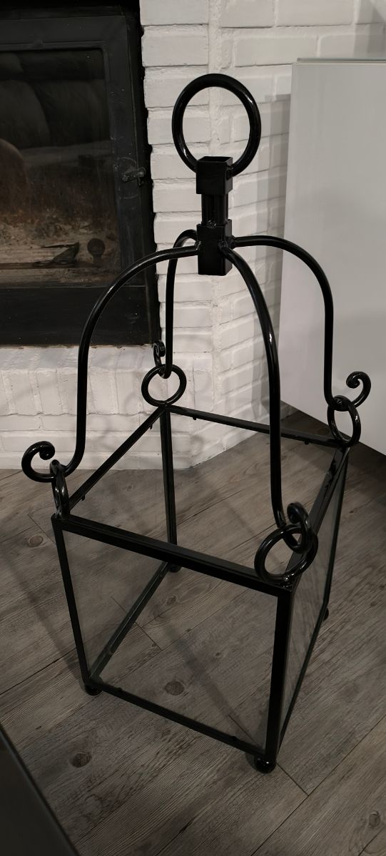 ✅Lampara bodega antigua de hierro forjado✅