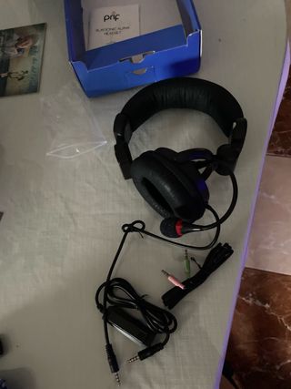 Playsonic Alpha - Auriculares Chat Mono