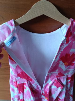 Vestido niña Mayoral flores - 5 años