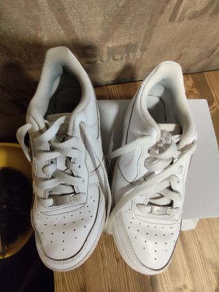 Nike Air Force 1 blancas - Niño talla 38