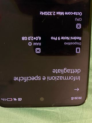 Xiaomi Redmi Note 9 Pro Verde