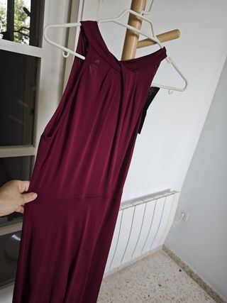 Vestido Massimo Dutti rojo talla S