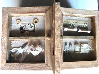 Costurero madera vintage