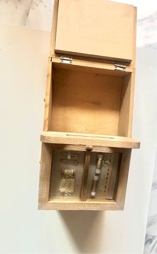 Costurero madera vintage