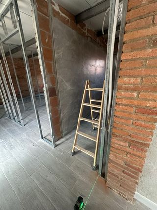 Falso techo, tabiques y trasdosados