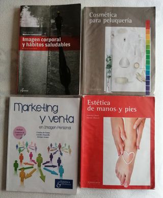 Libros peluquería, grado medio
