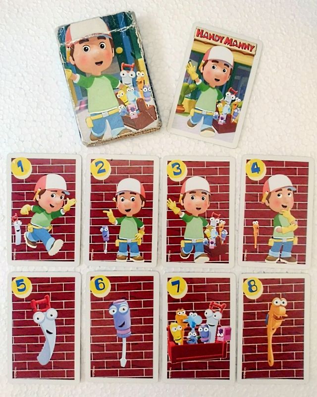 BARAJA VINTAGE INFANTIL MANNY MANITAS 
FOURNIER