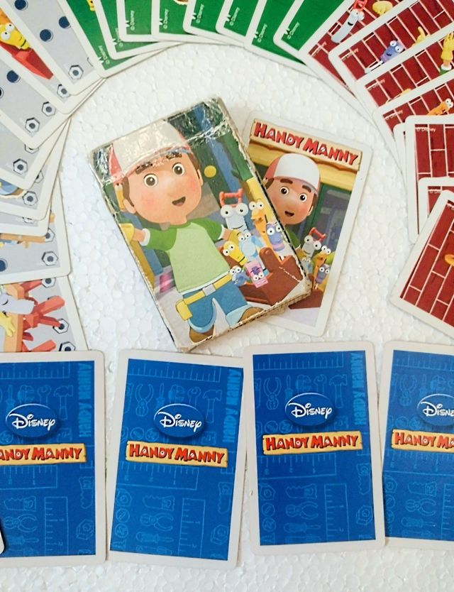 BARAJA VINTAGE INFANTIL MANNY MANITAS 
FOURNIER