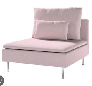 Sofá IKEA Söderhamn - Gris/Rosa