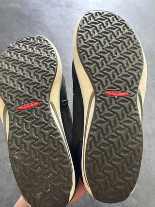 Scarpe MBT donna nere e rosa