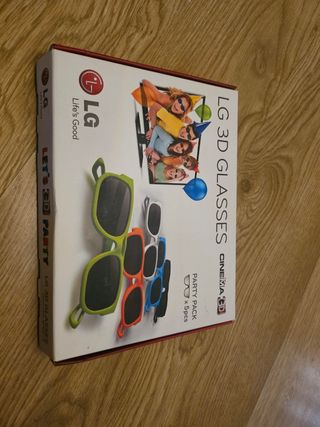Gafas LG 3D Cinema - Pack 5