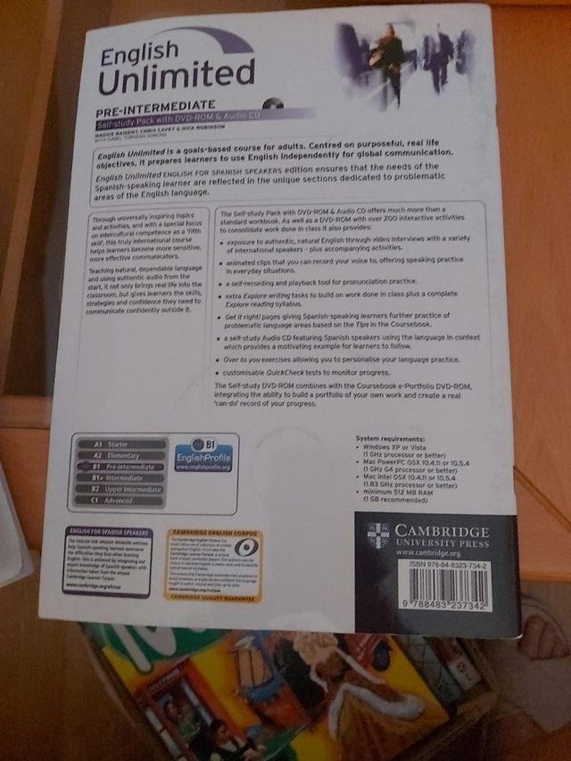 English Unlimited for Spanish Speakers Pre-inte...